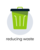 Nimble Reducing Waste Icon